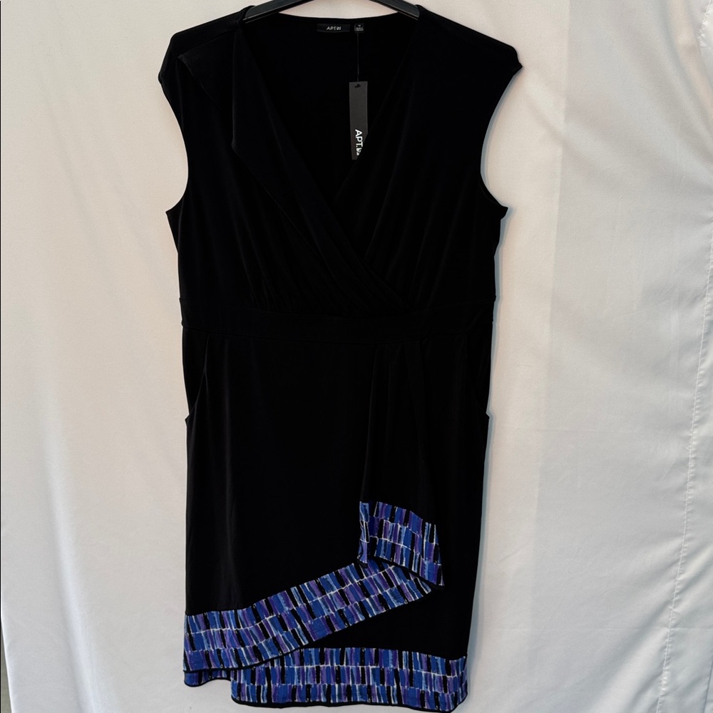 Apt. 9 Black and Blue Women's Dress NWT